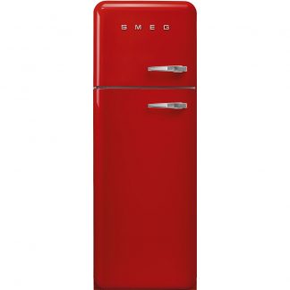 Smeg FAB30LRD5 Rosso Frigorifero Doppia Porta 294LT Stile Retro Cerniere SX