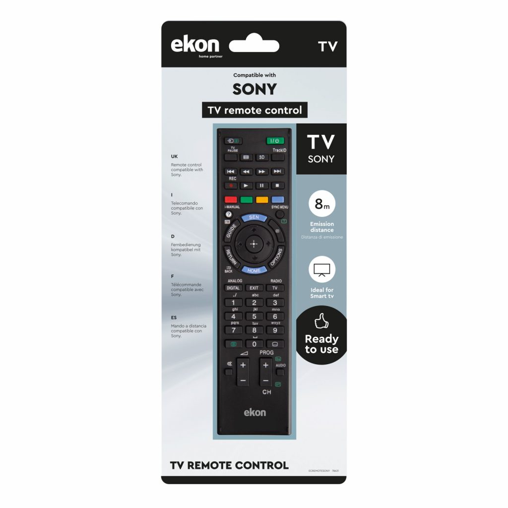 Ekon ECREMOTESONY Telecomando Universale per TV Sony