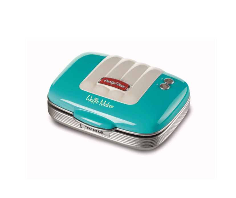 Ariete Waffle Maker Party Time Celeste Azzurra Piastra Elettrica per Waffle 700W