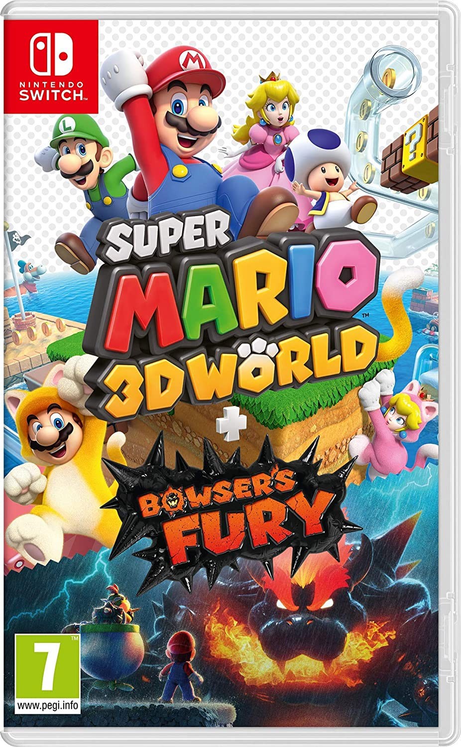 Nintendo 10004580 Nintendo Switch con Super Mario 3D World Bowser S Fury