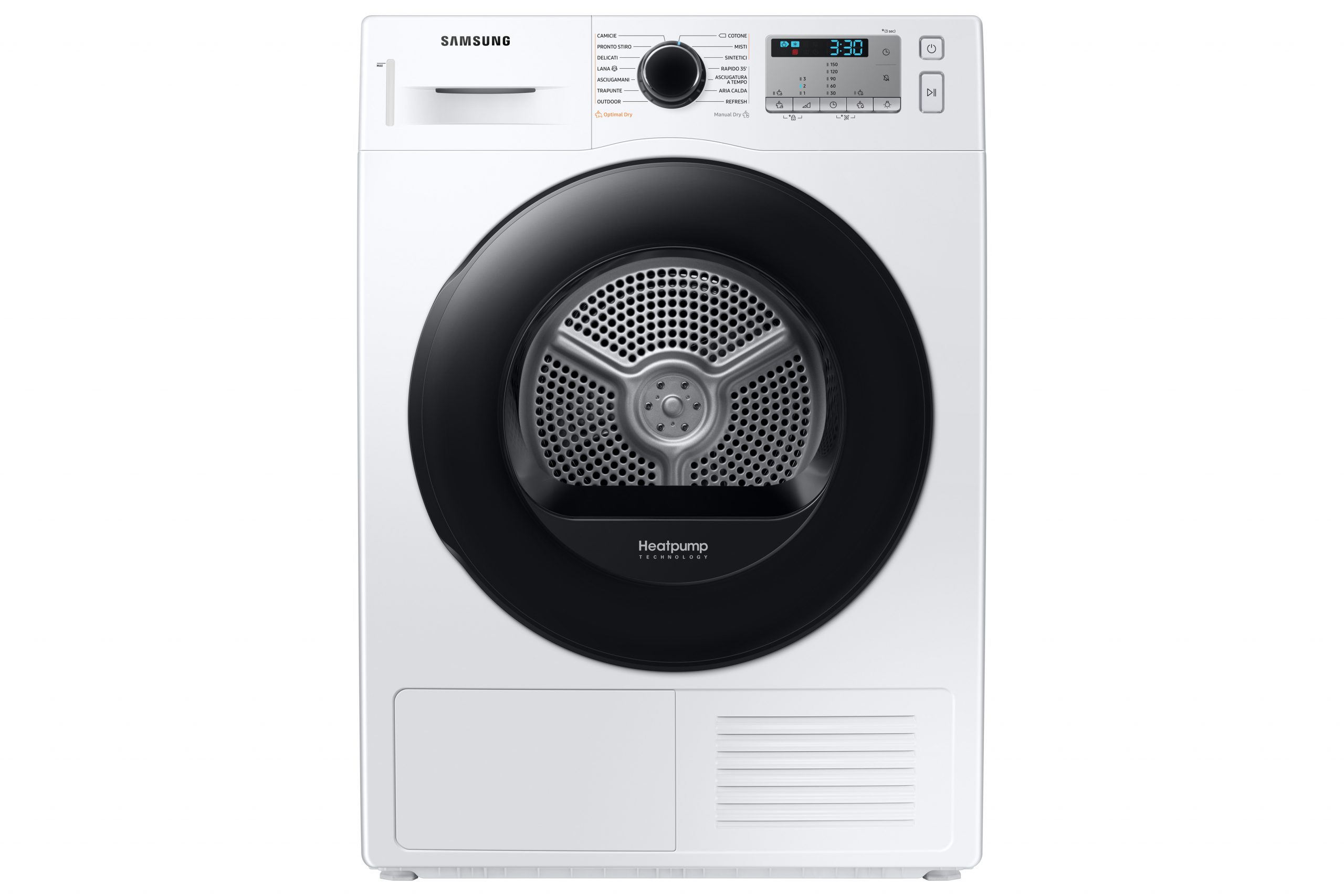 Samsung DV90TA040AH Asciugatrice Carica Frontale 9 Kg Inverter Pompa Calore