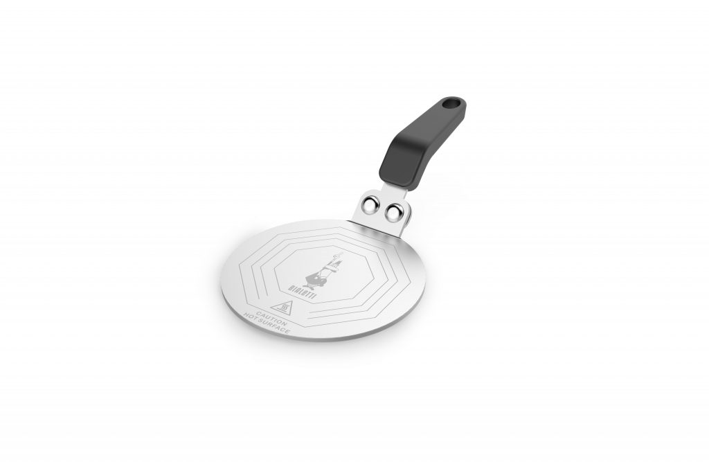 Bialetti DCDESIGN08 Adattatore Piattello per Piani ad Induzione per Moka