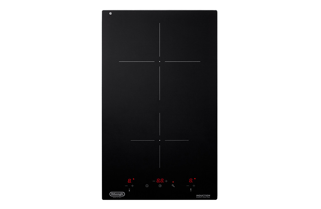 De Longhi PIN32 Piano Cottura a Induzione 30CM 2 Zone Touch Vetroceramica