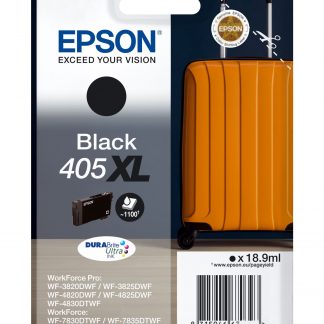 Epson 405 XL Nero Serie Valigia Cartuccia Inchiostro Durabrite Originale