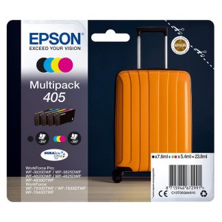 Epson 405 Durabrite Ultra Serie Valigia Multipack 4 Cartucce Ink Jet C-Y-M-N