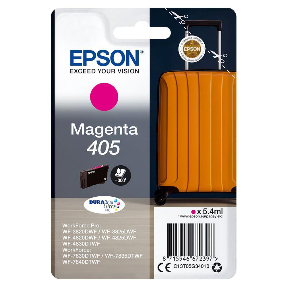 Epson 405 Serie Valigia Cartuccia Ink Jet Magenta