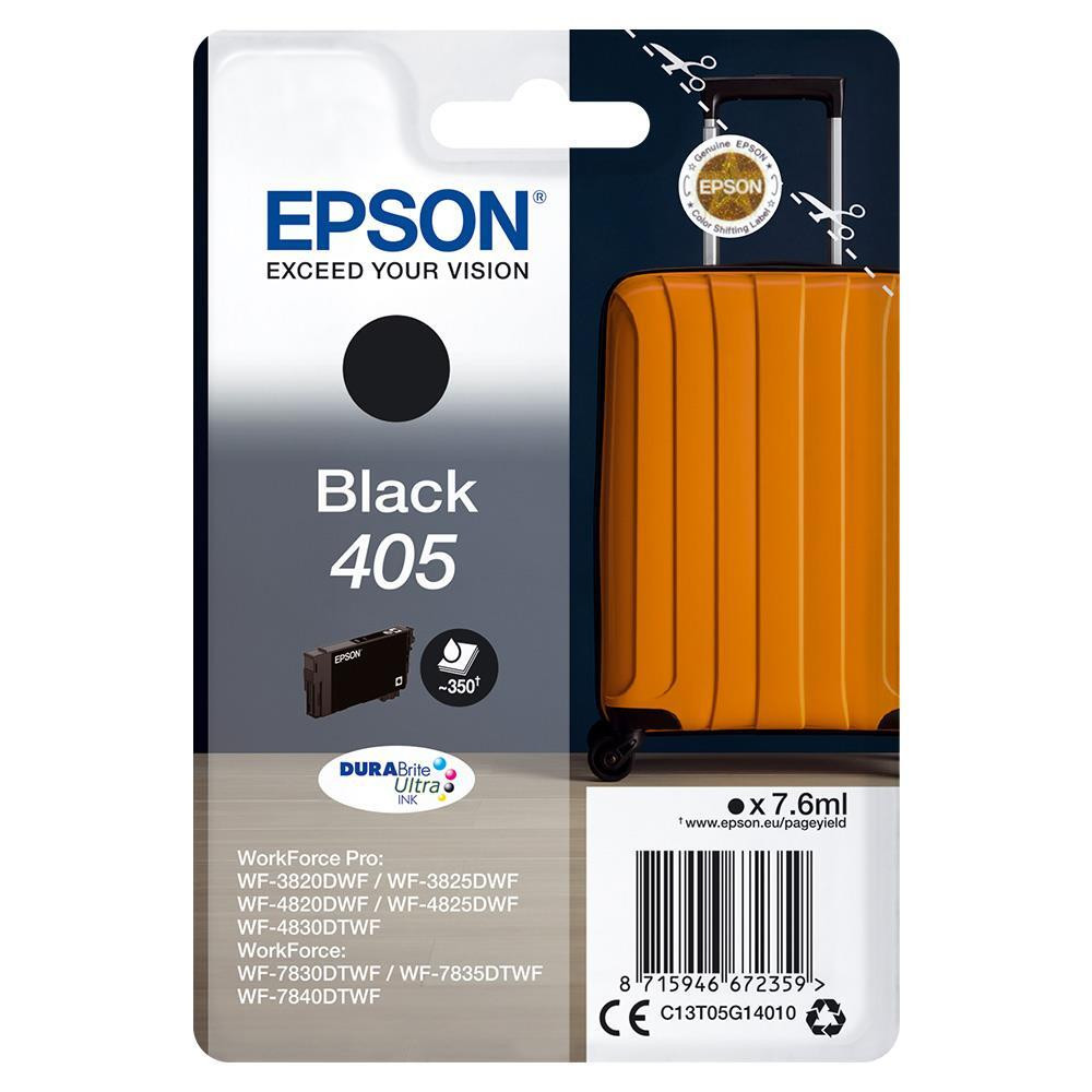 Epson 405 Serie Valigia Cartuccia Ink Jet Nero