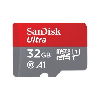 Sandisk SDSQUA4032GGN6MA Micro SD 32GB Ultra A1 con Adattatore SD