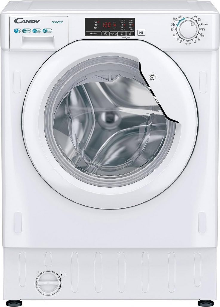 Candy CBW27D1ES Lavatrice Incasso 7 kg 1200 Giri 16 Programmi
