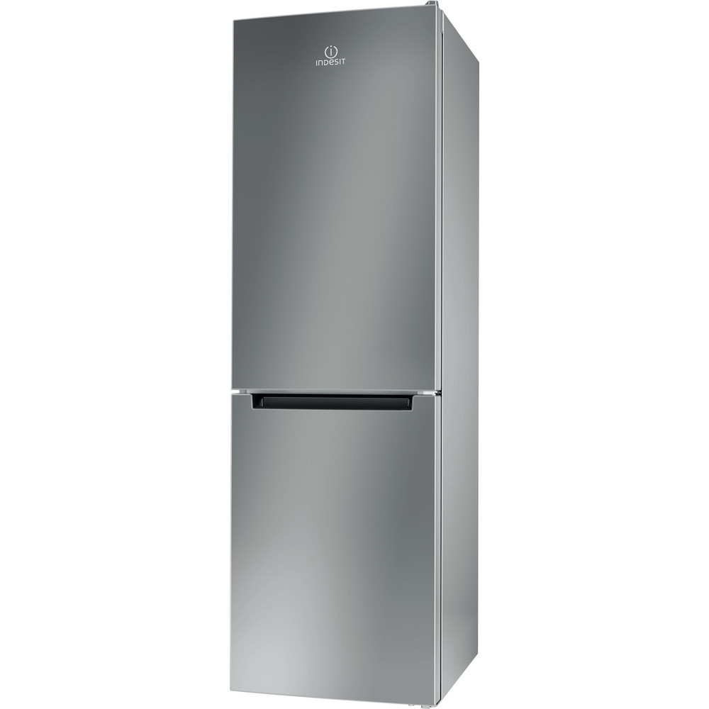 Indesit LI8S1ES Frigo Combinato 339 Litri Silver