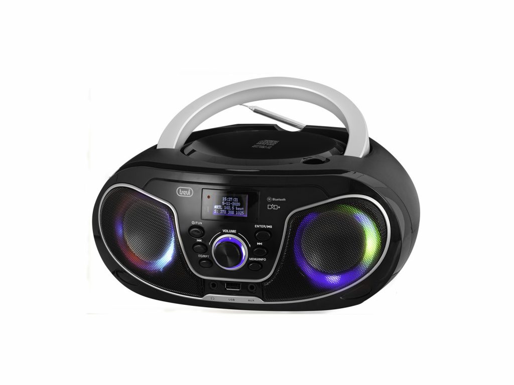 Trevi 0CM58800 Stereo Portatile Boombox CD DAB USB Bluetooth AUX-IN