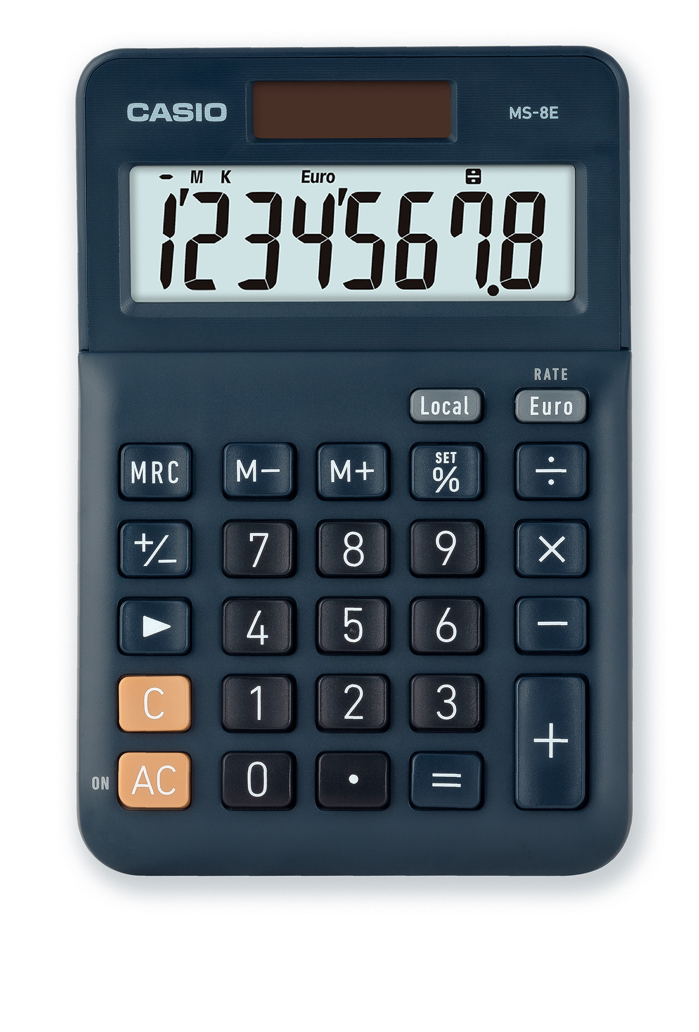 Casio MS-8EW-EP Calcolatrice da Tavolo 8 Cifre