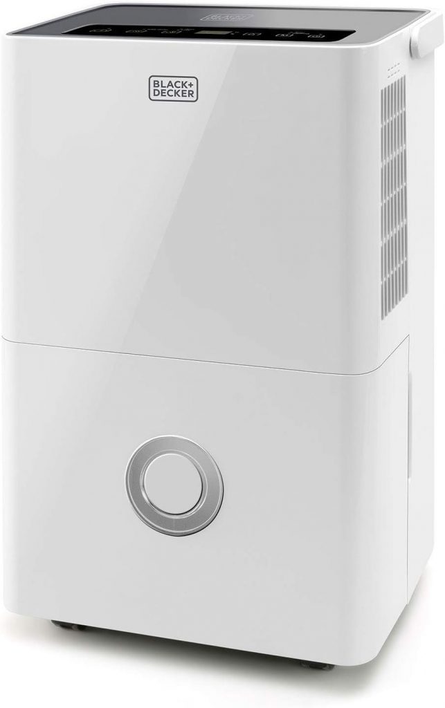 Black Decker BXDH20E Deumidificatore Purificatore 400W Hepa13 20LT-24H