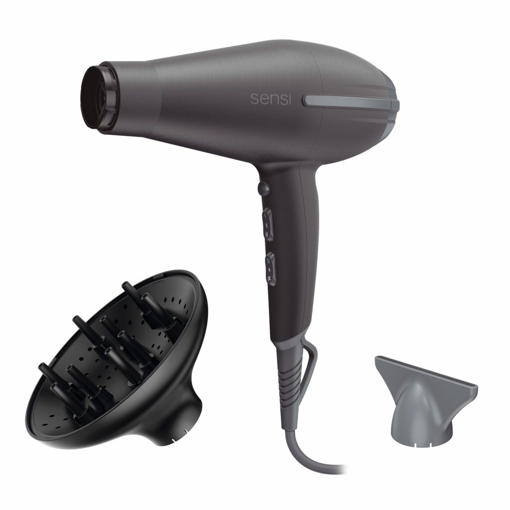 Gama Tempo 5D Sensi Nero Asciugacapelli 2200W con Diffusore