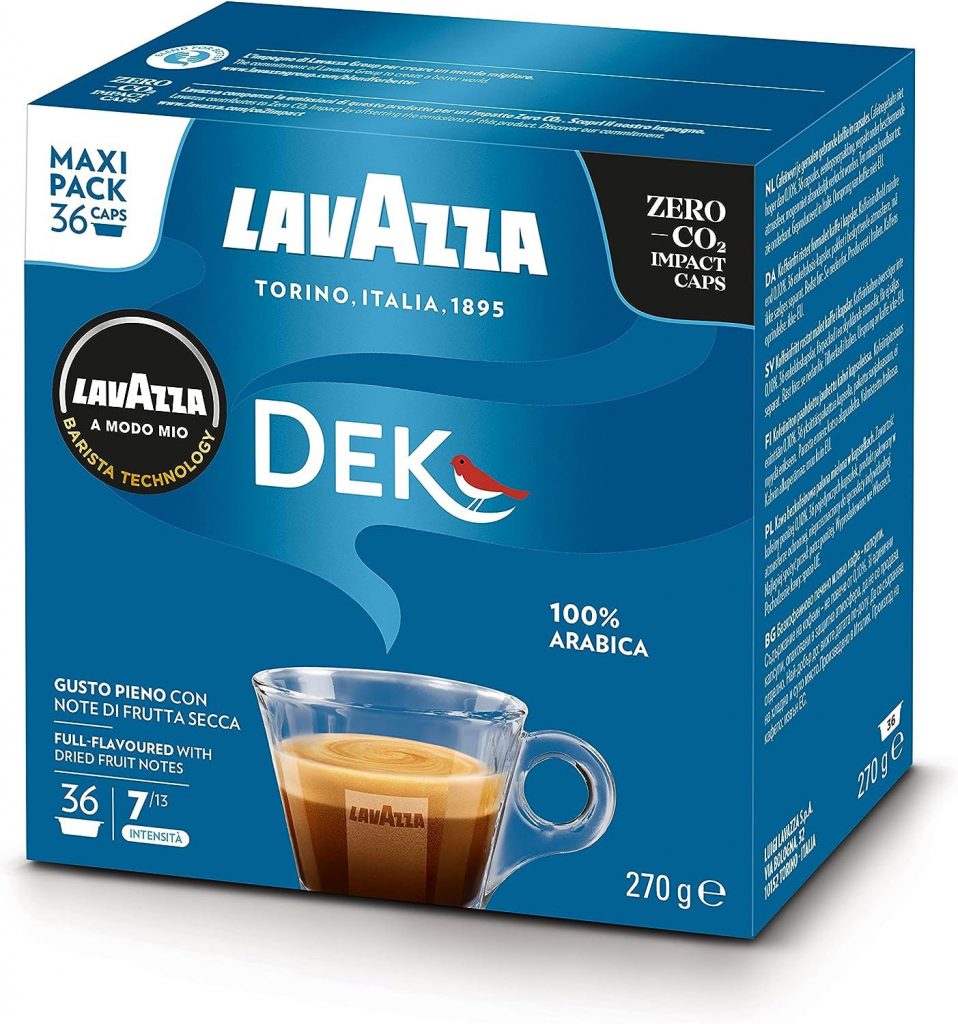 Lavazza A Modo Mio 36 Capsule Dek Cremoso