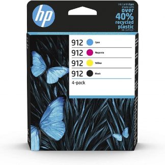 HP 912 Multipack 4 Cartucce Nero-Ciano-Magenta-Giallo