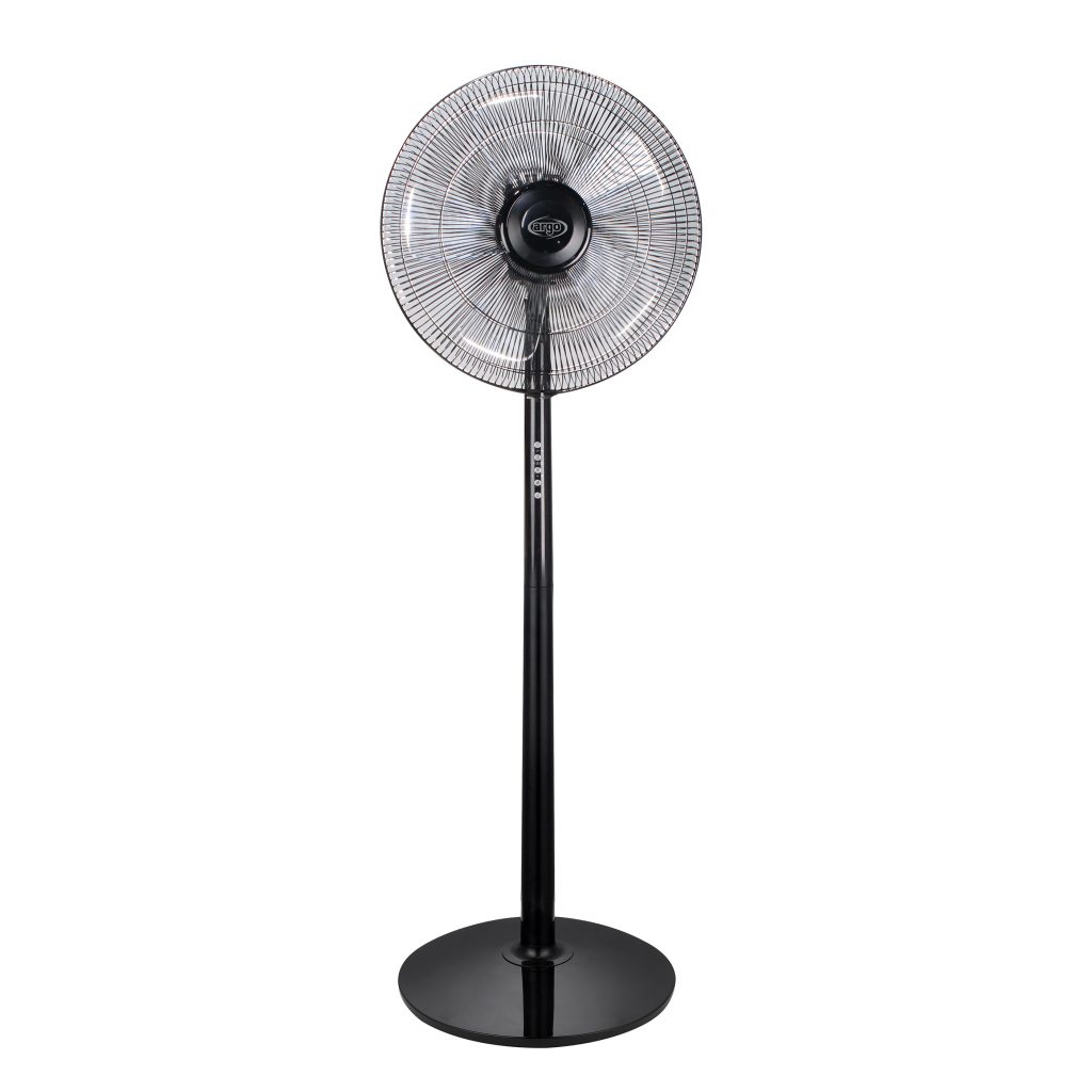 Argo Standy Evo Black Ventilatore a Piantana Nero 55W
