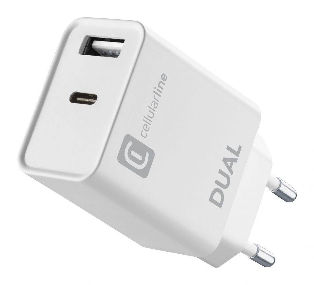 Cellular Line ACHIPHUSB2PD20WW Caricabatteria Bianco 20W