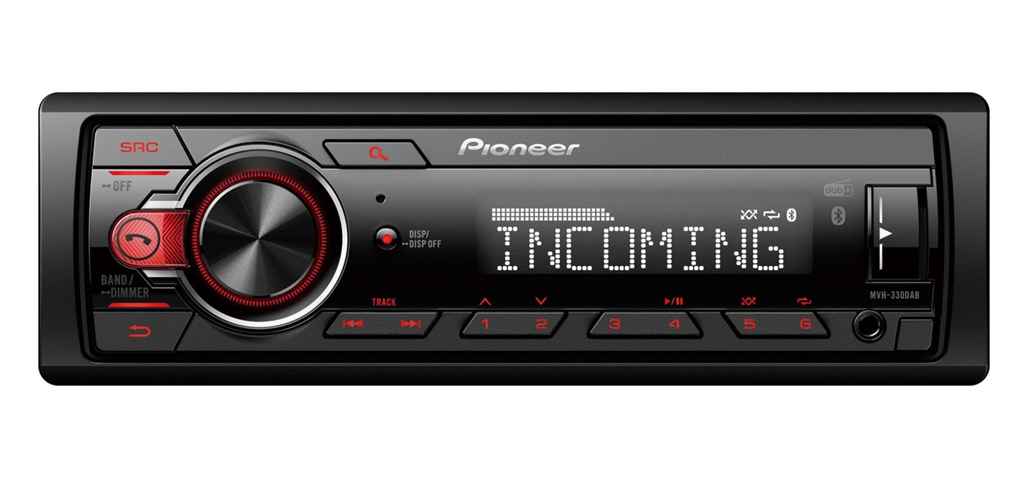 Pioneer MVH330DAB Autoradio con DIN per Radio DAB