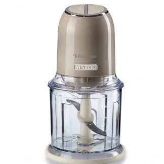 Ariete Vintage Beige Tritatutto 400W 600 ml 4 Lame in Acciaio Inox