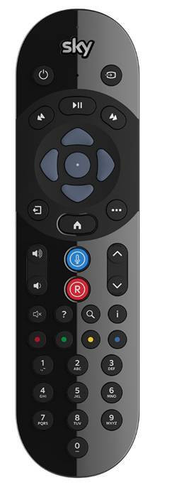 Sky Q Voice Telecomando Originale Con Comandi Vocali Plastic Free