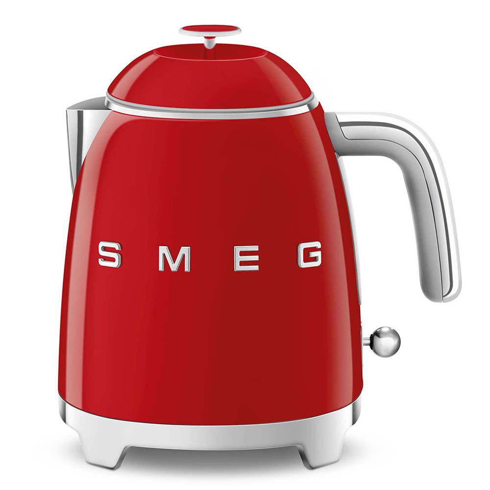 Smeg KLF05DEU Bollitore Elettrico Rosso 1400W 0.8LT con Spegnimento Automatico