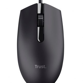 Trust Basi 24271 Mouse Wired Ottico 3tasti Ambidestro Nero Precisione 800Dpi