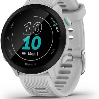 Garmin Forerunner 55 White  Smartwatch con GPS 1.04 Pollici