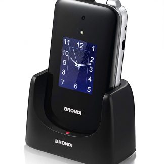 Brondi Amico Supervoice Cellulare Senior Flip Dual Sim con Tasto SOS