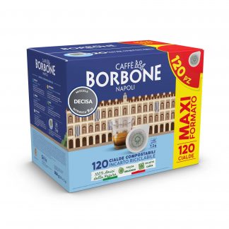 Caffe Borbone Confezione 120 Cialde 44 mm Miscela Decisa