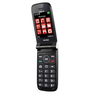 Brondi Magnum 4 Bianco Telefono Cellulare Flip con Tasti Dual Sim