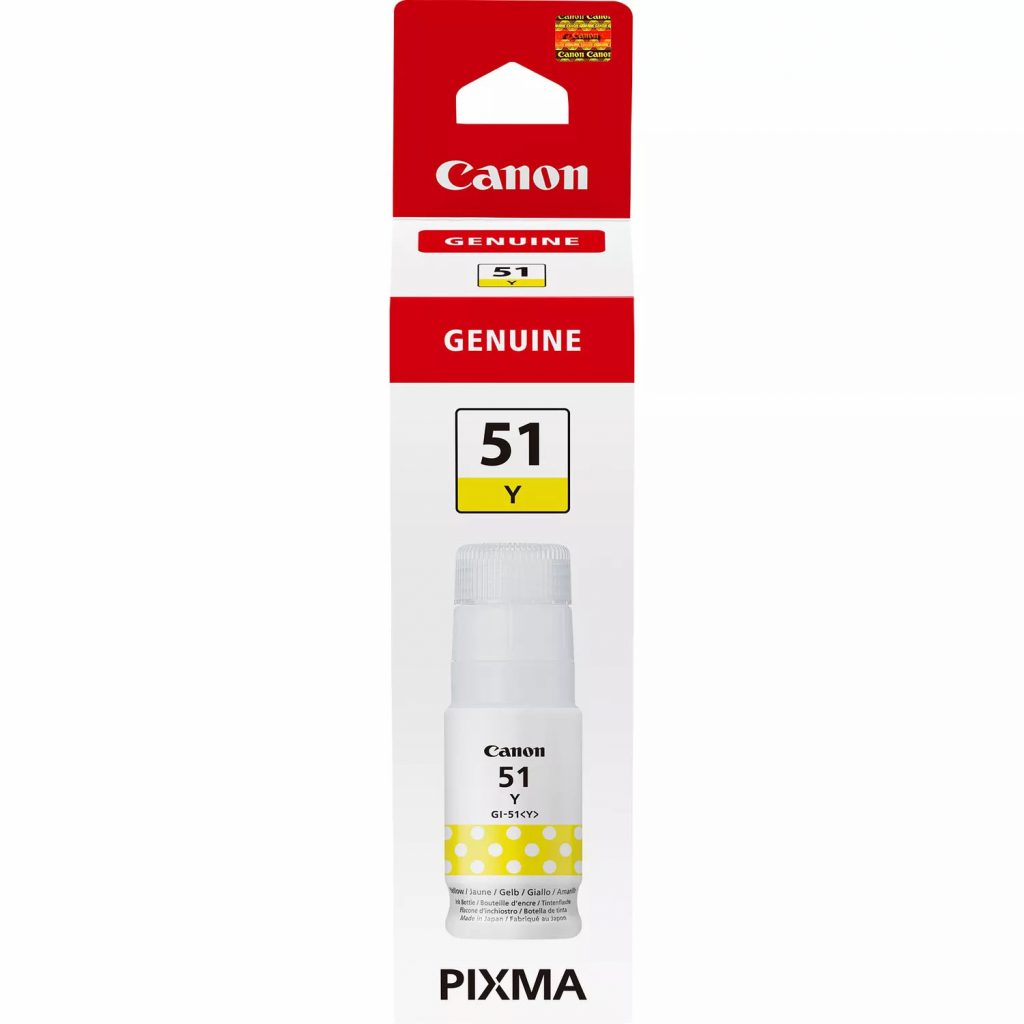 Canon GI-51Y Flacone Inchiostro Giallo