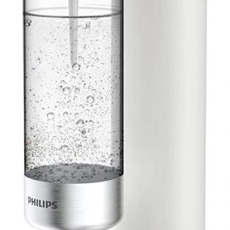 Philips GoZero ADD4902WH Bianco Gasatore con Bottiglia 1 Litro e Cilindro Gas