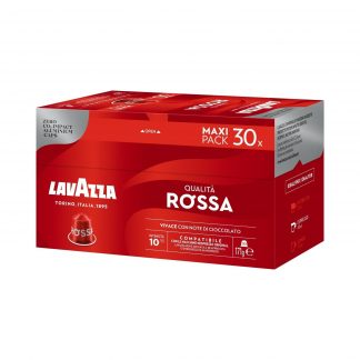 Lavazza Qualita Rossa Confezione 30 Capsule Alu Compatibili Nespresso