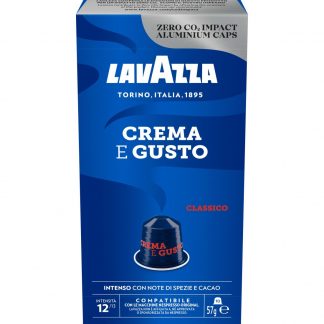 Lavazza 7002 Confezione 10 Capsule Caffe Compatibili Nespresso Alu Crema e Gusto