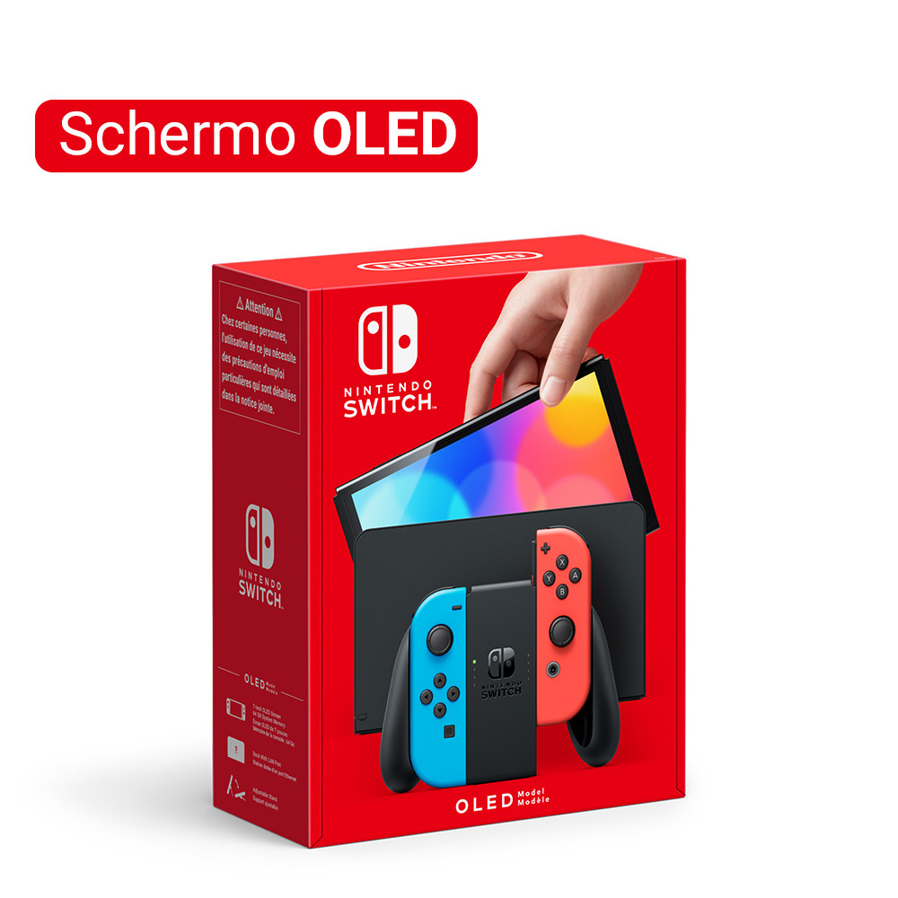 Nintendo 10007455 Console Rosso-Blu Nintendo Switch OLED
