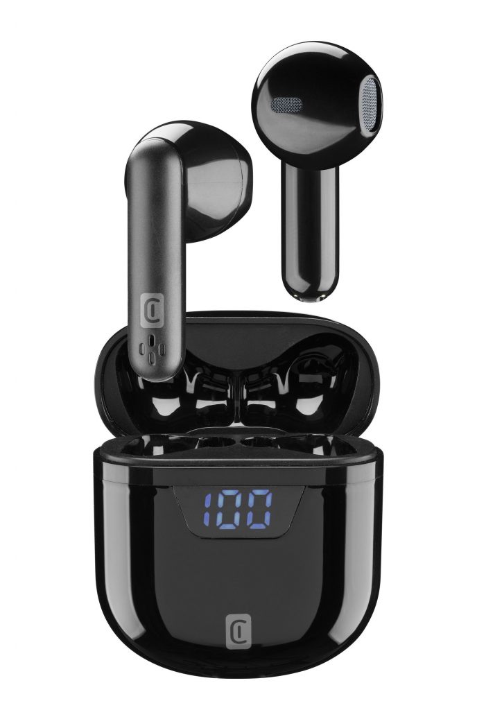 Cellular Line BTSEEKTWSK Auricolari Nere Bluetooth