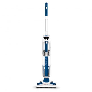 Polti Vaporetto 3 Clean Blue Scopa a Vapore Aspirante con Pulitore Portatile