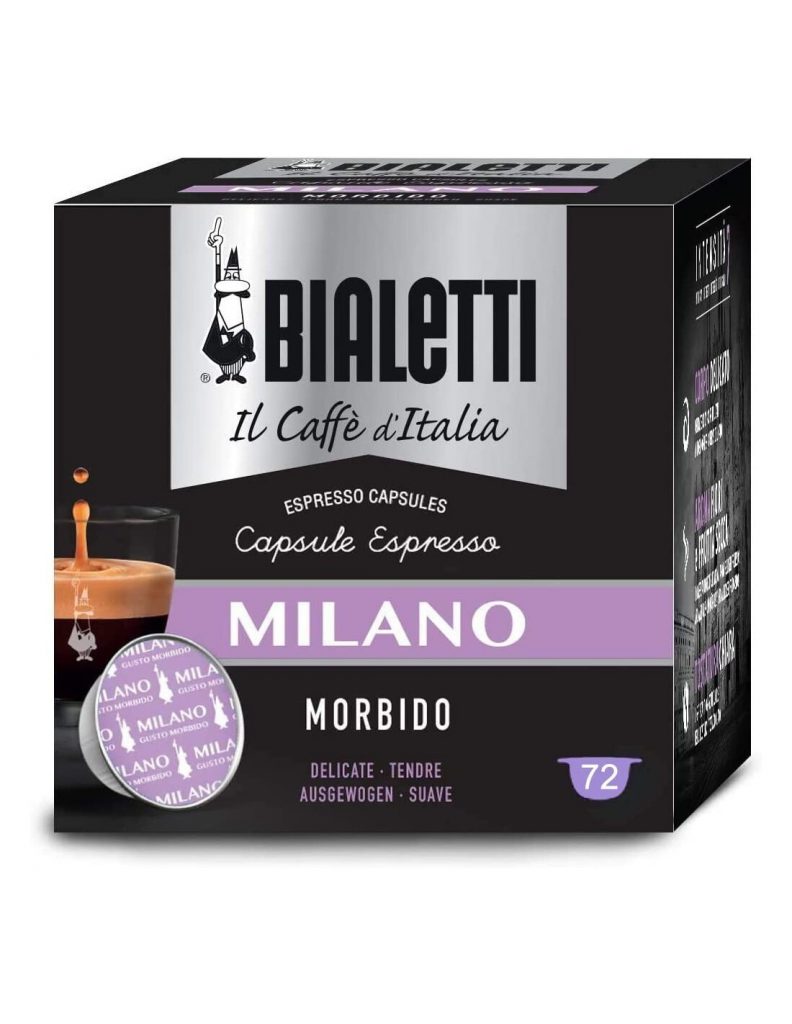 Bialetti Gusto Milano Multipack 72 Capsule Caffe