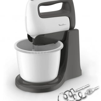 Moulinex HM4641 Sbattitore 500w 5 Velocita con Ciotola in Plastica da 2.5 Litri
