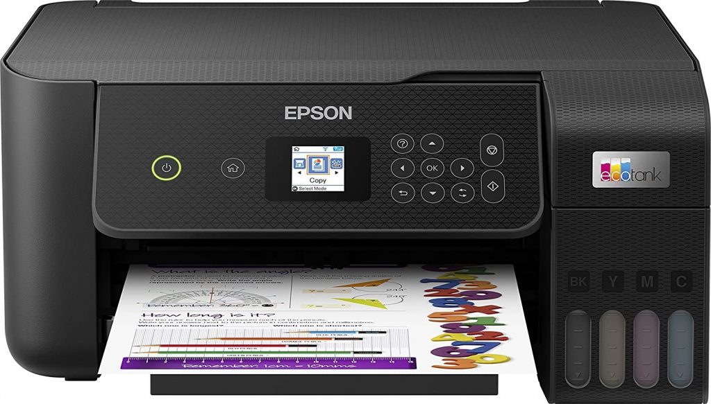 Epson Eco Tank ET2820 Stampante Multifunzione Inkjet 4 Cartucce Wi-Fi