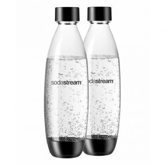 Sodastream 2270072 Confezione 2 Bottiglie in Plastica da 1LT per Gasatore Duo