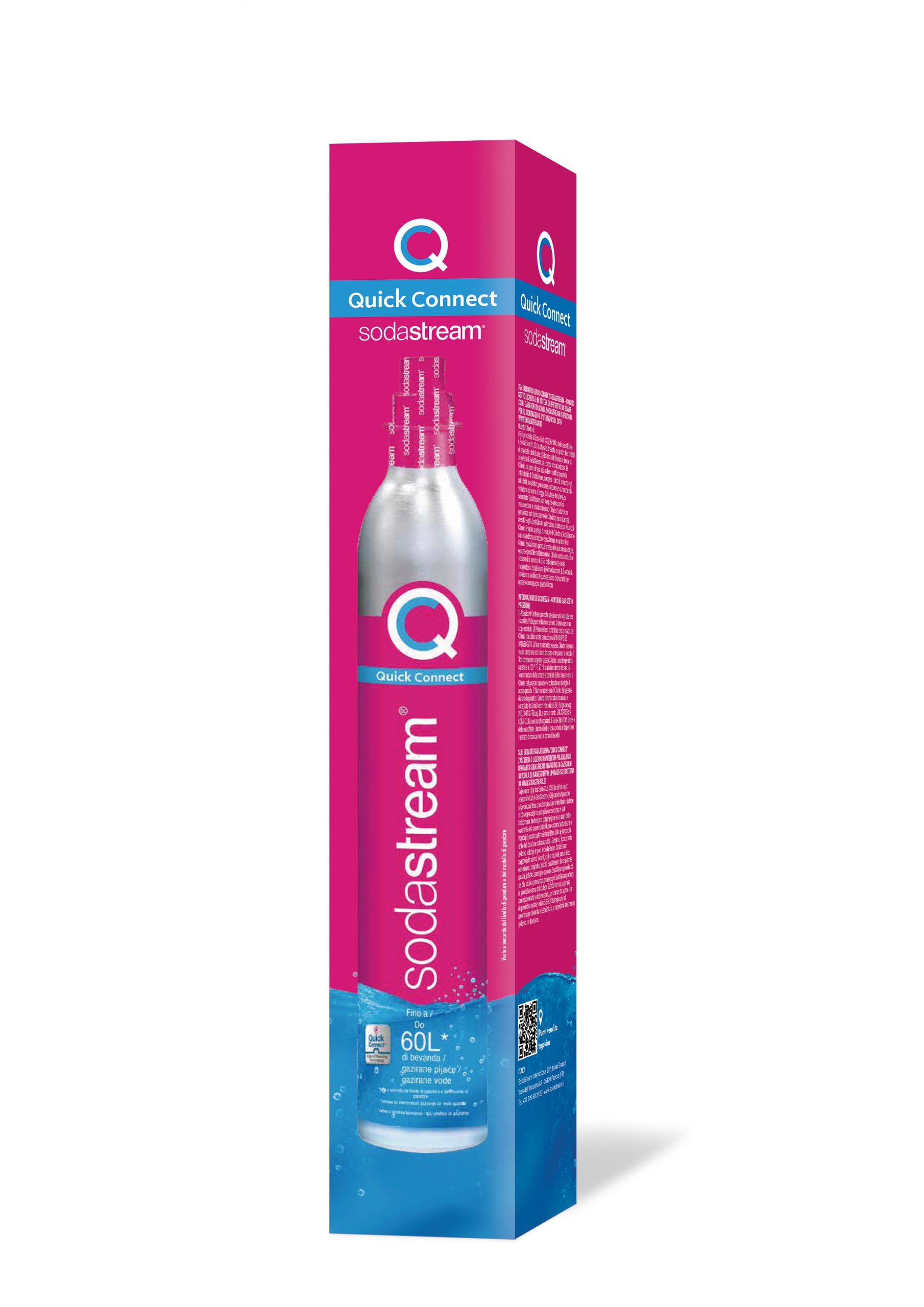 Sodastream 2270175 Cilindro Co2 60L Quick Connect