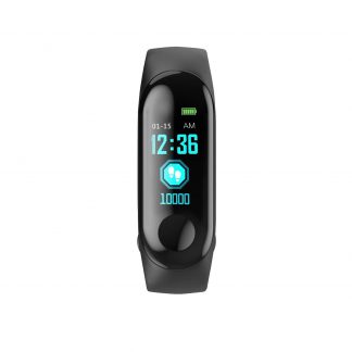 Celly TRAINERBAND Black Smartband 0.96 Single Touch Frequenza Cardiaca