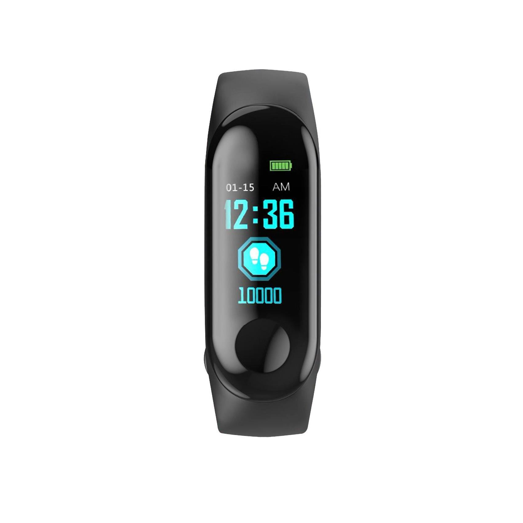 Celly TRAINERBAND Black Smartband 0.96 Single Touch Frequenza Cardiaca