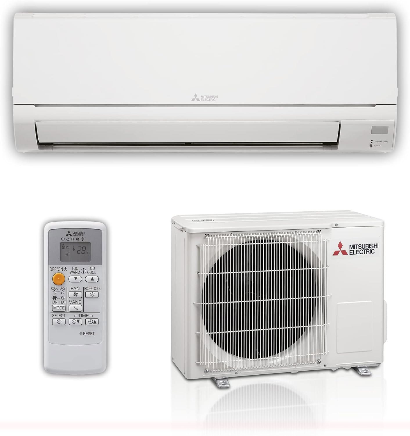 Mitsubishi MSZDW35VFKIT Condizionatore Fisso Mono 3.5kw Invert 12000 BTU