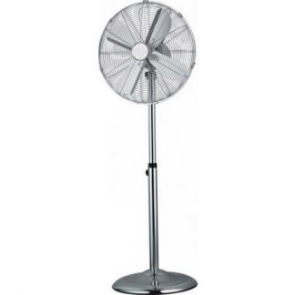 Smartway SVP40XC Cromato Ventilatore a Piantana 50W Diametro 40CM