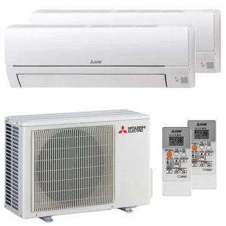Mitsubishi MXZ2HA40VFE12535DWVFKIT Condizionatore Fisso Dual Split 2.5 3.5Kw