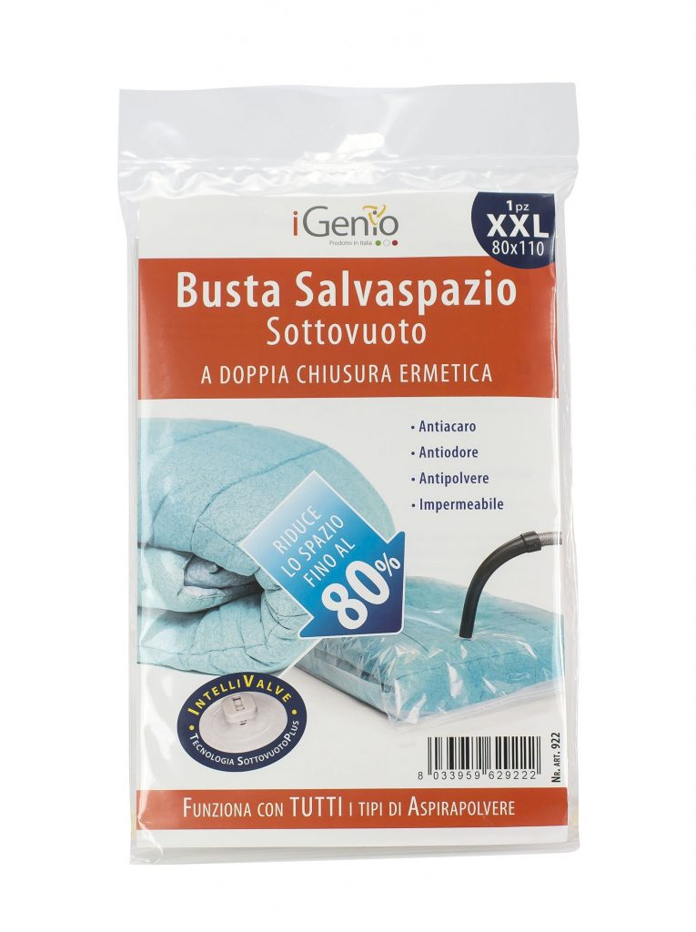 I-Genio 922 Busta Salvaspazio Sottovuoto 80x110