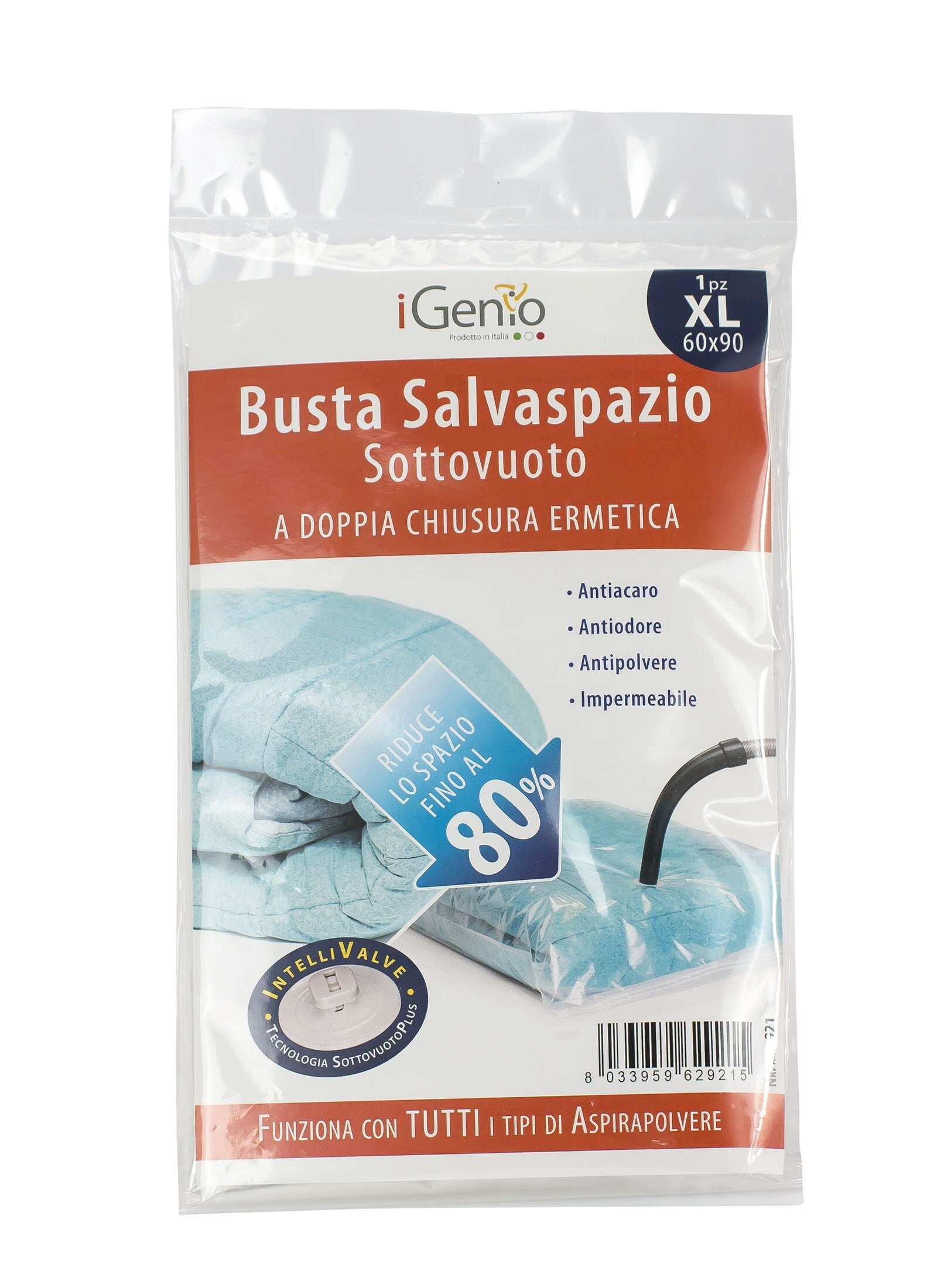 I Genio 921 Busta Salvaspazio Sottovuoto 60x90